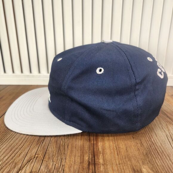 VTG 90s Dallas Cowboys Logo 7 Competitor Snapback Hat Cap Blue Gray NFL Football - Picture 6 of 11